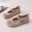 Giày Birkenstocks đế phẳng cho nữ, giày lười kiểu cổ điển, giày lười Mary Jane đế mềm, giày chống t