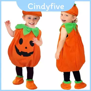 Trang phục bí ngô Halloween ấm cúng và sành điệu dành cho trẻ em Lý tưởng để chụp ảnh