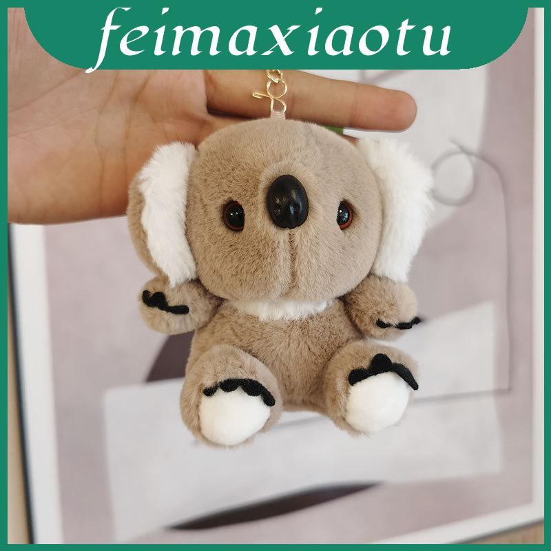 Móc Khóa Thú Nhồi Bông Koala – Lông Ngắn Sang Trọng, Mềm Mại, Phụ Kiện Treo Túi Xách Dễ Thương