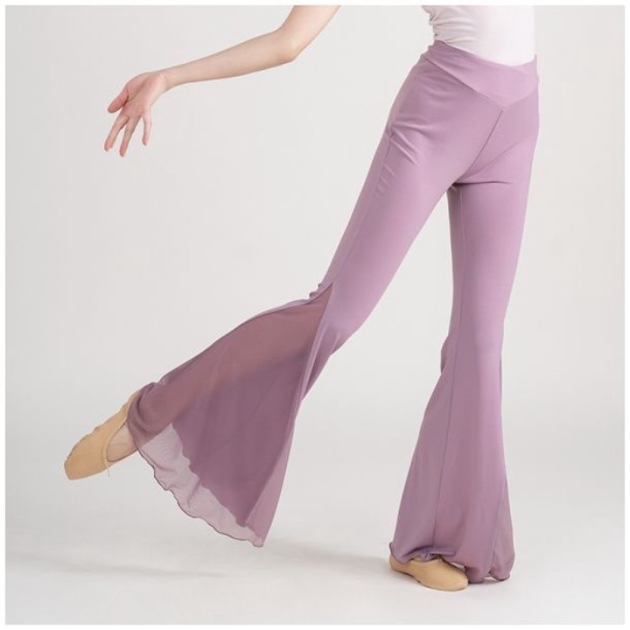 Quần ống rộng múa cổ điển lưới sang trọng, quần múa giảm béo, quần áo tập, hình múa Trung Hoa, q