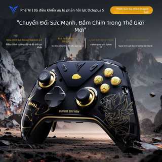 Tay cầm chơi game không dây Flydigi Apex 5 phiên bản Dragon Ball kèm cần điều khiển - BH12