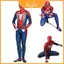 Ps4 Insomniac Người Nhện Trang Phục Hóa Trang 3d In Hình Người Lớn Trẻ Em Spidey Zentai Phù Hợp Với Màu Xanh Và Đỏ Nổi Bật Với Unisex Hấp Dẫn Cho Mọi dịp