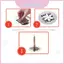2 Dây chuyền làm sạch tóc dài sành điệu cho bồn tắm và bồn rửa cung cấp tẩy lông cao cấp