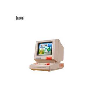 Loa Bluetooth Divoom Minitoo, vật trang trí để bàn phong cách retro, màn hình hiển thị