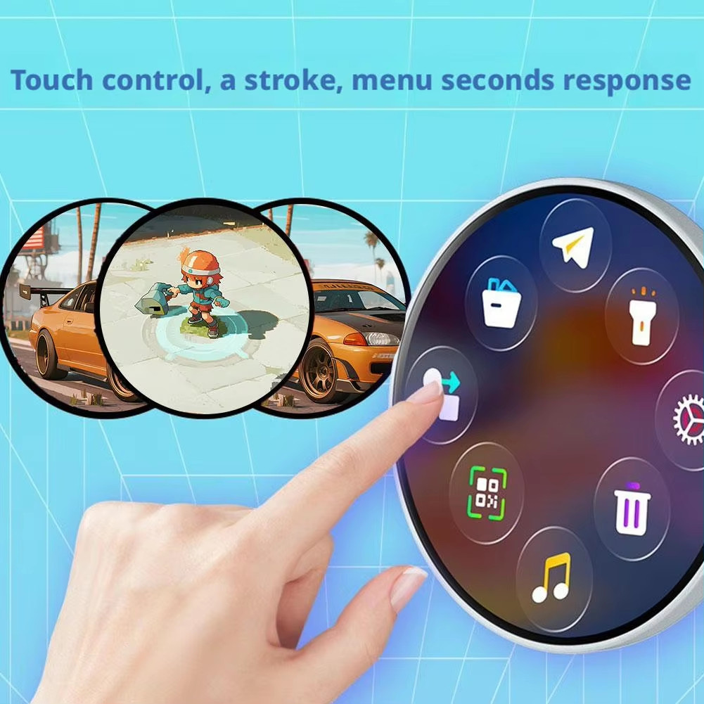 Sáng Tạo Huy Hiệu Cảm Ứng Điện Tử LEDBluetooth Với Màn Hình HD Sạc Lại Được - Quà Tặng Perfect Cho Otaku Và Người Hâm Mộ