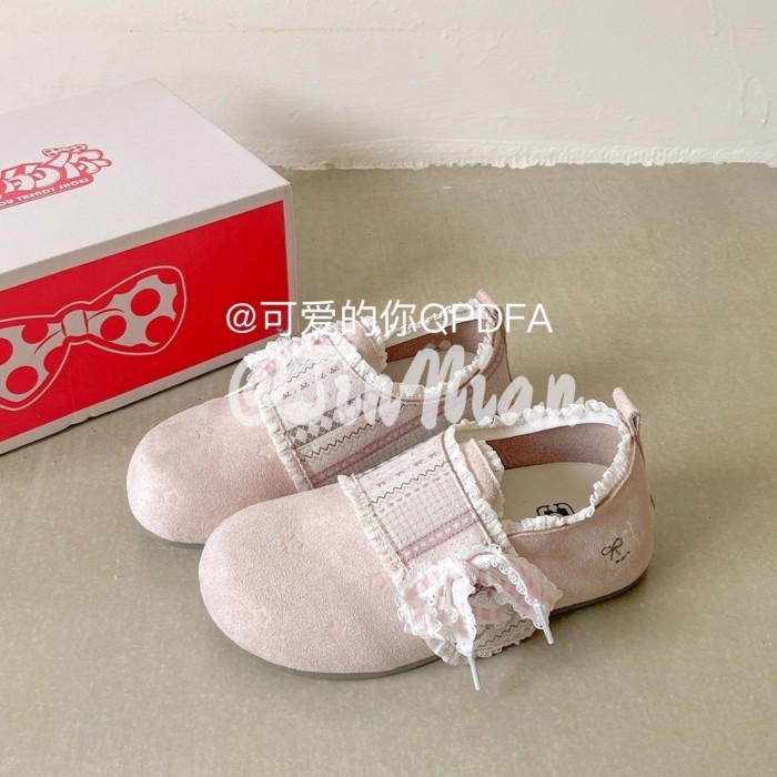 Giày Birkenstock Campus dành cho nữ sinh, giày đế dày tăng chiều cao, giày Birkenstock trọn gói