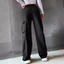 Quần dài thông thường phong cách cổ điển với vải Polyester và phù hợp với nữ