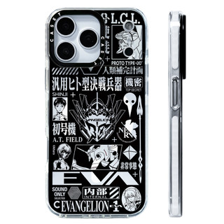 Evangelion Mẫu Kỷ Niệm 30 Năm Ốp Sạc Từ Tính Không Dây Tương Thích Cho IPhone 12 13 14 15 16 17 Pro Max Cover 17 AIR Silicone Mềm Trong Suốt Ốp Lưng Chống Sốc