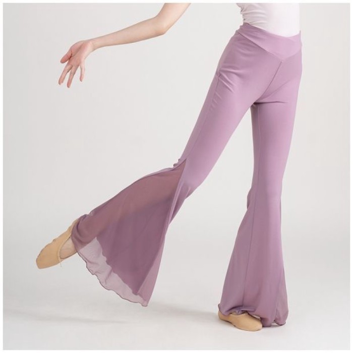 Quần ống rộng múa cổ điển lưới sang trọng, quần múa giảm béo, quần áo tập, hình múa Trung Hoa, q
