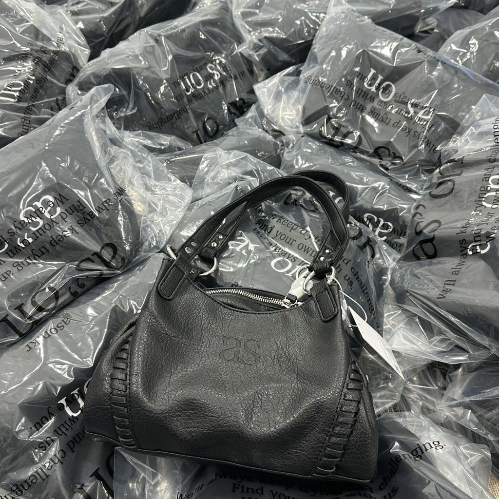 Hàn Quốc Hàn Quốc Túi Lang Thang Da FW mini Đầu Máy Vai Nách Túi Xách Dung Tích Lớn