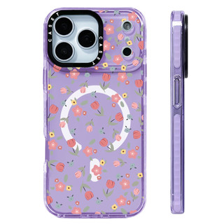 Ốp điện thoại màu nước hoa hồng lấp lánh Vỏ sạc từ tính không dây Tương thích cho IPhone 12 13 14 15 16 17 Pro Max Cover 17 AIR Silicone mềm trong suốt Vỏ chống sốc
