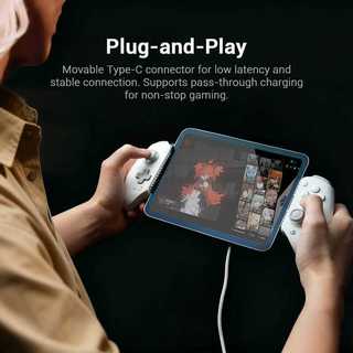 GameSir G8+ MFi Bộ chơi game di động có dây cho iPhone /iPad /Android, cần điều khiển hiệu ứng Hall