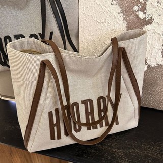Túi tote vải canvas nữ dung tích lớn túi xách nữ cao cấp một vai thời trang mới sinh viên đại học đ