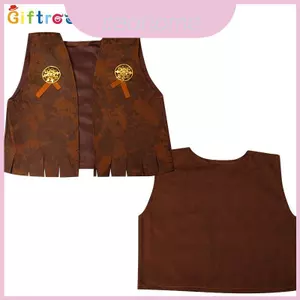 Áo Vest Cao Bồi Phong Cách Mỹ Chất Polyester, Dùng Cho Biểu Diễn Sân Khấu, Phù Hợp Nam Nữ & Trẻ Em
