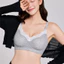 Áo Ngực Liên Mạch Ren Gợi Cảm Cổ Chữ V, Hỗ Trợ Bust Bé Phía Trước, Mềm Mại Không Dây