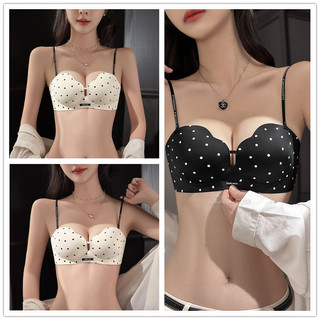 Phụ Nữ Liền Mạch Quần Lót Nhỏ Bust Bên Hỗ Trợ Thanh Niên Cô Gái Đẩy Lên Áo Ngực Gợi Cảm Chấm Bi Mềm Xốp Nữ Đồ Lót
