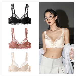 Áo Ngực và Quần Lót Thanh Lịch Cho Nữ với Thép Mềm và Ren Gợi Cảm - Hỗ TrỢ Bàn Gan và Thoải Mái Size 32-38AB