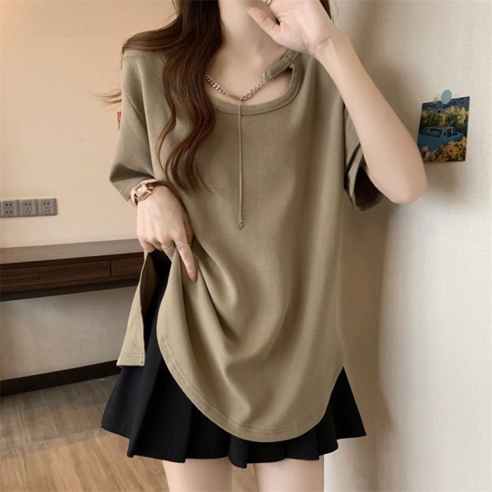 Áo thun nữ size lớn, cực lớn, phong cách mới cho mùa hè
