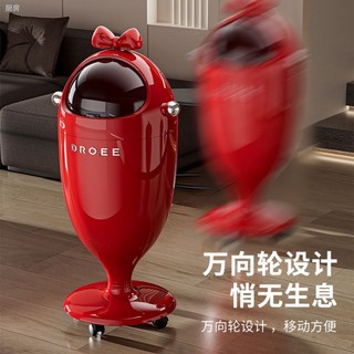 Order💯 Thùng rác trứng khủng long mới có bánh xe ống đôi phòng khách phòng ngủ nhà bếp thùng đựng giấy