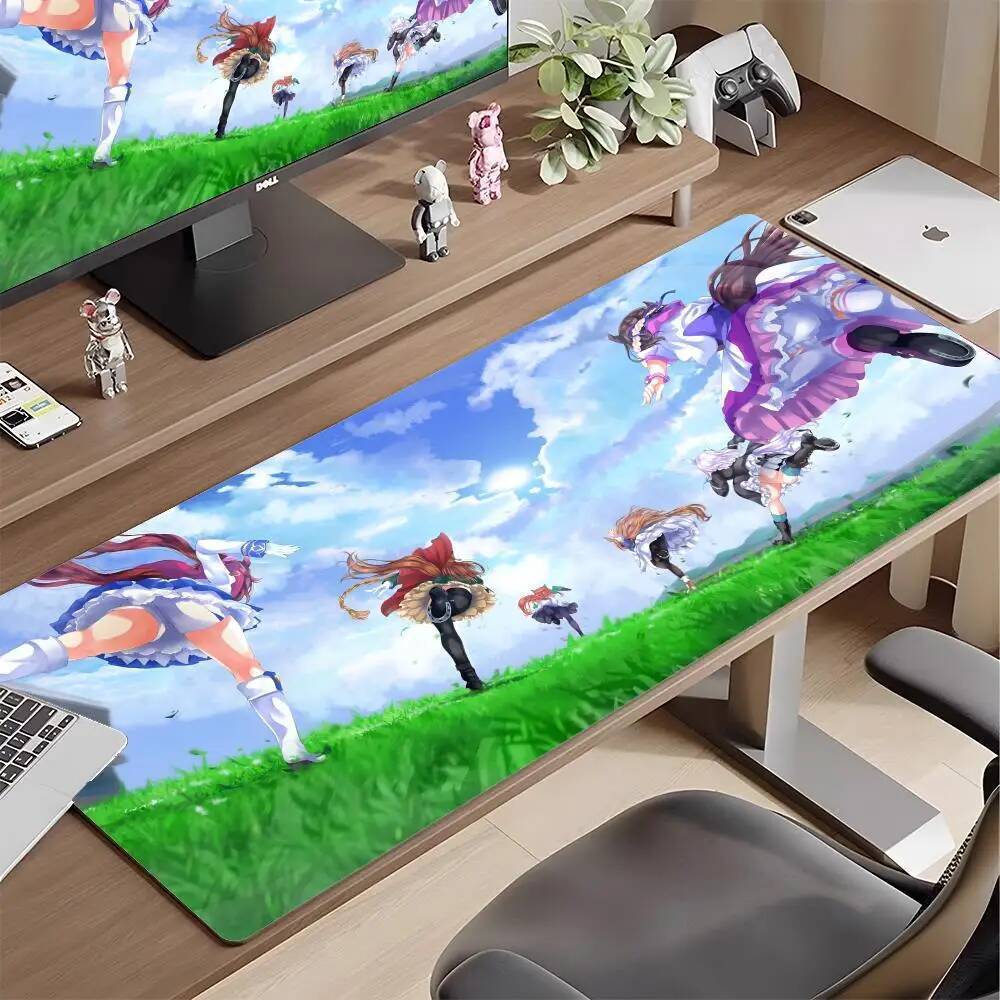U-Uma Musume Pretty Derby Miếng Lót Chuột Chơi Game Chuyên Nghiệp Miếng Lót Chuột Chống Thấm Nước Chống Trượt Bàn Phím Thảm Kích Thước Lớn Để Bàn Pad