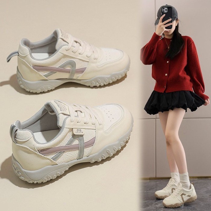 Giày rèn luyện đạo đức đa năng tăng chiều cao vô hình 5cm dành cho nữ thể thao xuân thu và giày for