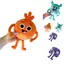 Động vật đồ chơi sang trọng Grumble Bumble Num có pha lê mềm mại làm đầy cho trẻ em và người sưu tập