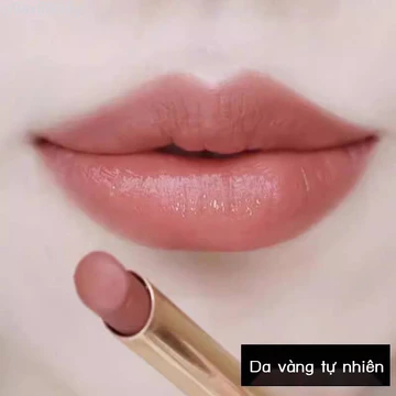 [Ảnh thật/Video] Son môi và son bóng Watsons Red Bean Cinnamon Milk Tea tông màu nude, phai màu, kh