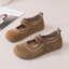 Giày Birkenstocks đế phẳng cho nữ, giày lười kiểu cổ điển, giày lười Mary Jane đế mềm, giày chống t