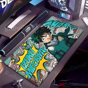 Kích Thước Lớn Anime My Hero Giới Học Thuật Chuột Miếng Lót Xl Gamer Tùy Chỉnh Khóa Cạnh Làm Dày Deskmat 60x30cm Văn Phòng Chống Trơn Trượt Thảm HD Mausepad