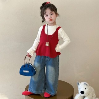 Bộ Đồ Bé Gái Thu Đông Trẻ Em Cho Bé Gái Quần Áo Thời Trang Xuân Thu Áo Bé Gái Áo Khoác Ngoài Đa Năn