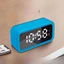 Đồng hồ báo thức kỹ thuật số thiết kế đơn giản với đài phát thanh Bluetooth và màn hình nhiệt độ cho phòng ngủ