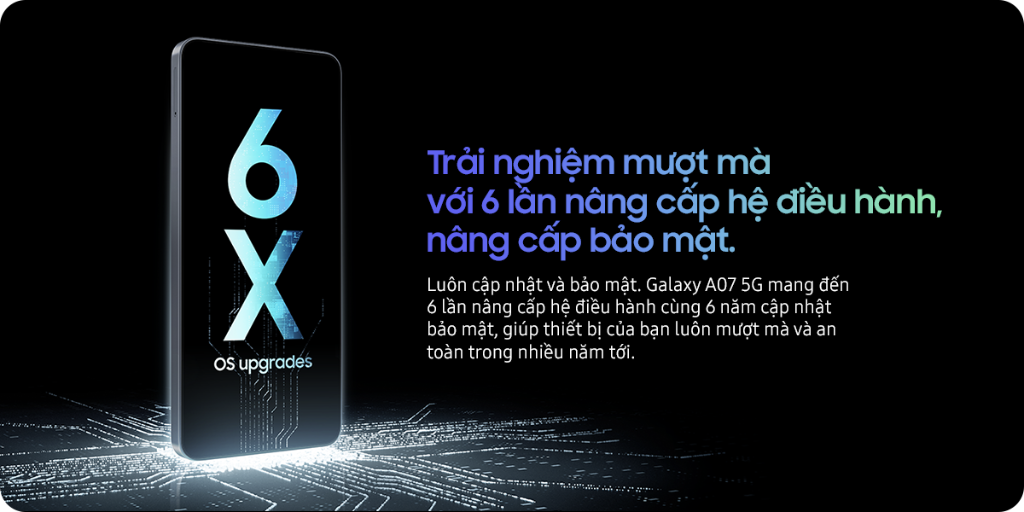 Điện thoại Samsung Galaxy A07 5G (4+128GB) – ảnh mô tả chi tiết 2