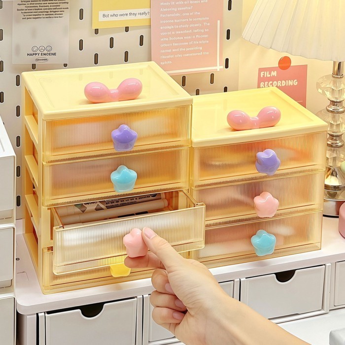 Máy Tính Để Bàn Hộp Bảo Quản Loại Ngăn Kéo Sinh Viên Văn Phòng Phẩm Hộp Bảo Quản Đồ Lặt Vặt Văn Phòng Hộp Sắp Xếp Kệ Để Bàn