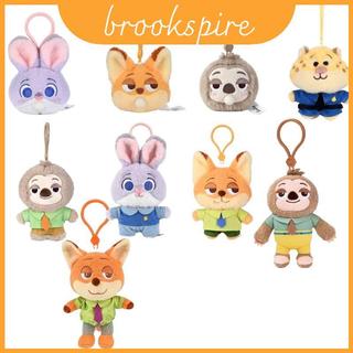 Búp bê móc khóa sang trọng Zootopia chất lượng cao với Judy Hopps Wilde và Nick