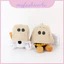 Móc khóa sang trọng Charlie Brown và Snoopy có mũ đội đầu