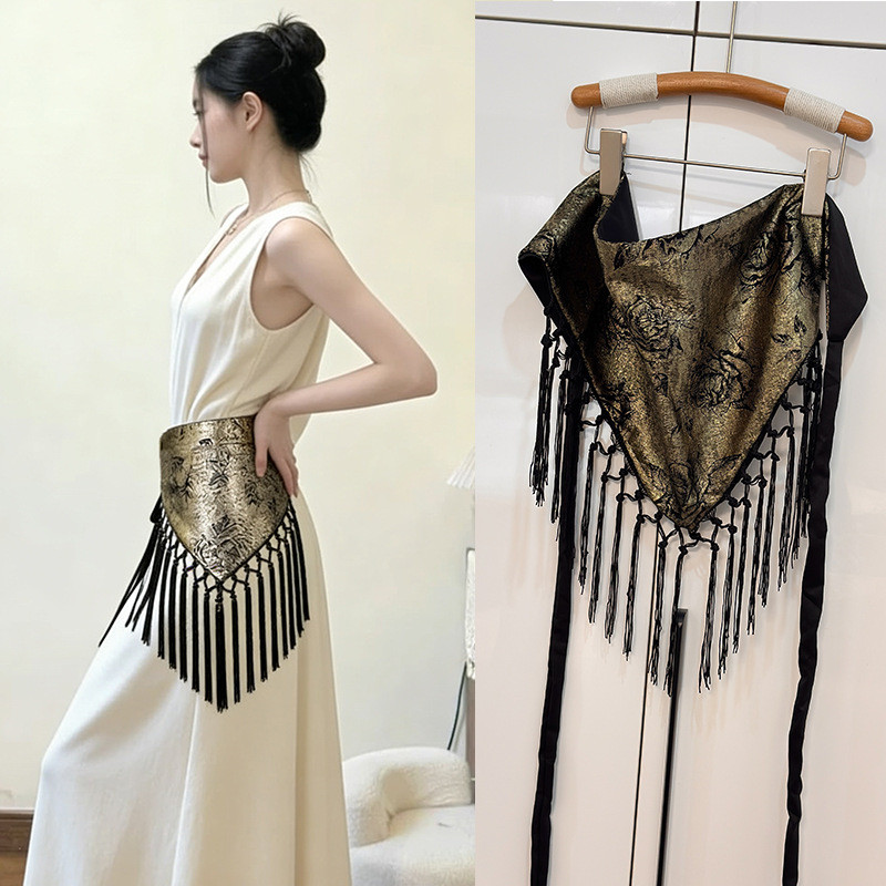 Khăn Tam Giác Nữ Thời Trang Dân Tộc