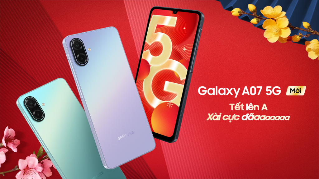 Điện thoại Samsung Galaxy A07 5G (4+128GB) – ảnh mô tả chi tiết 5