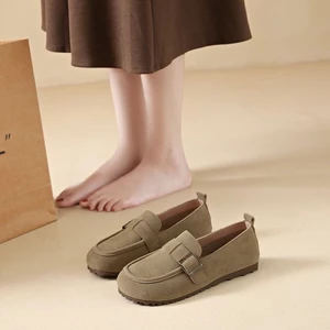 Da thật loafers, da mềm cao cấp