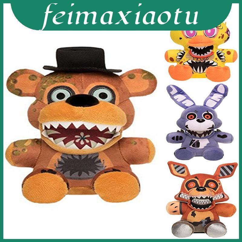 Freddy 's Friends Fnaf Đồ Chơi Sang Trọng Thú Nhồi Bông Mềm Chica Bonny Foxy Quà Tặng Trẻ Em