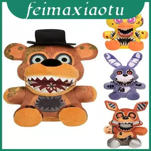 Freddy 's Friends Fnaf Đồ Chơi Sang Trọng Thú Nhồi Bông Mềm Chica Bonny Foxy Quà Tặng Trẻ Em