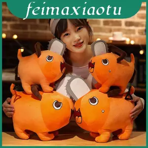 Cưa Xích Người Denji Plushie Sang Trọng Pp Cotton Làm Đầy Hoàn Hảo Cho Numggling