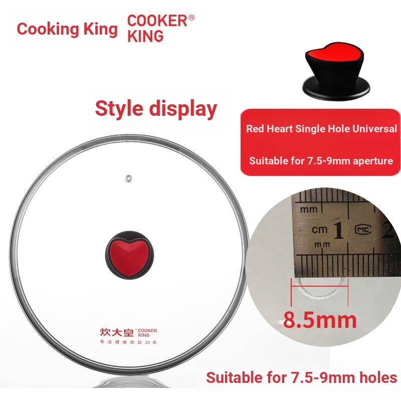 0815 cooking king wok nắp nắp hạt nắp nồi nắp đầu tay cầm standup nắp