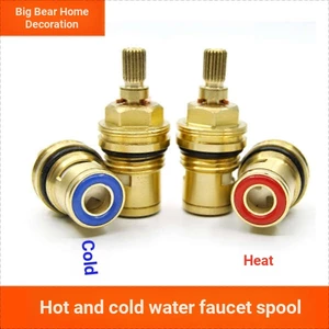 Phụ Kiện Van Vòi Nước Nóng Lạnh Mở Nhanh Bằng Gốm Thông Dụng Cho Bồn Tắm Nhà Bếp