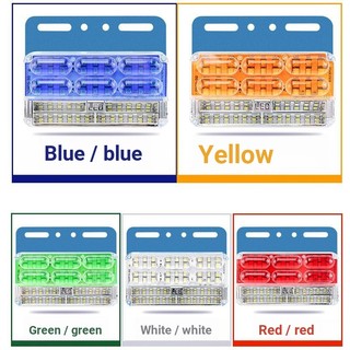 Xe Tải Lớn 24V Siêu Sáng Chống Thấm Nước Đèn LED Đảo Chiều/Báo Rộng Cho Ô Tô/Xe Kéo