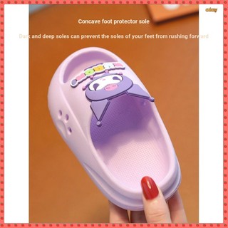 Sanrio Dép Trẻ Em Kuromi Giai Điệu Lớn Chó Pudding Chó Pacha Chó Phòng Tắm Trong Nhà EVA Chống Trơn Trượt Dép Đế Dày Hoạt Hình Dễ Thương Bé Trai Bé Gái Dép Đi Trong Nhà Dép Sandal