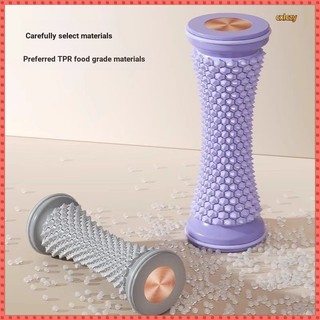 [Giảm đau nhức Thoải mái Thân thiện với da] Máy mát xa chân hình trụ Fascia Con lăn chân Fitness Relax Arch Training Yoga Con lăn cơ chân phẳng