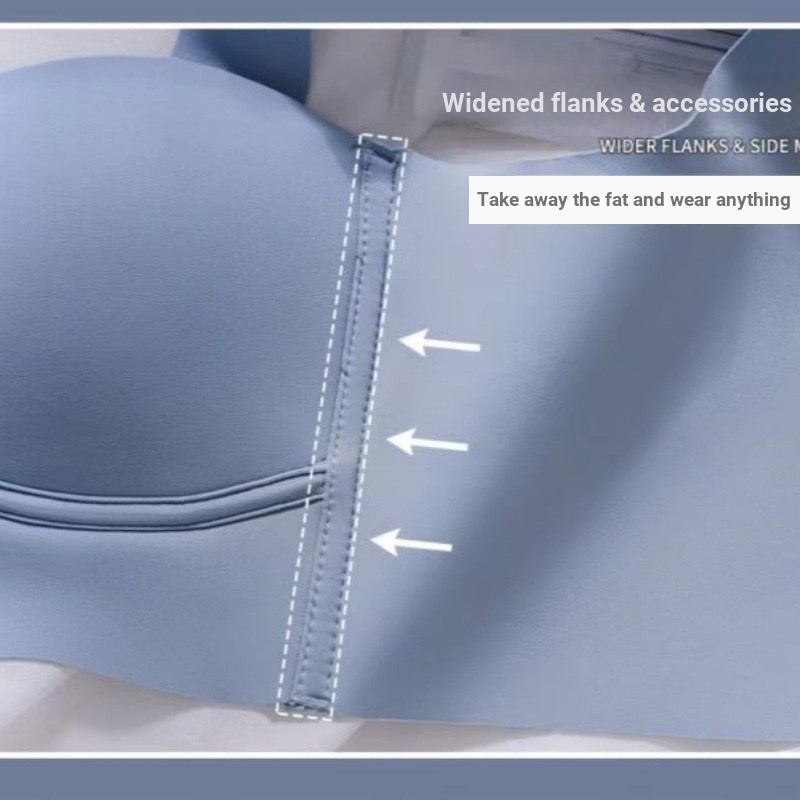 Áo vest nữ mỏng không dây ngực nhỏ tập hợp để đóng cặp ngực áo ngực chống chảy xệ
