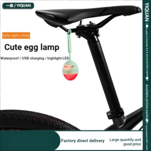 Xe Đạp Đuôi Đèn Xe Đạp Đường Bộ Trứng Trứng Ánh Sáng Chống Nước Nhẹ Cảnh Báo Đèn Đi Xe Đạp Ngoài Trời Đèn Xe Đạp Leo Núi