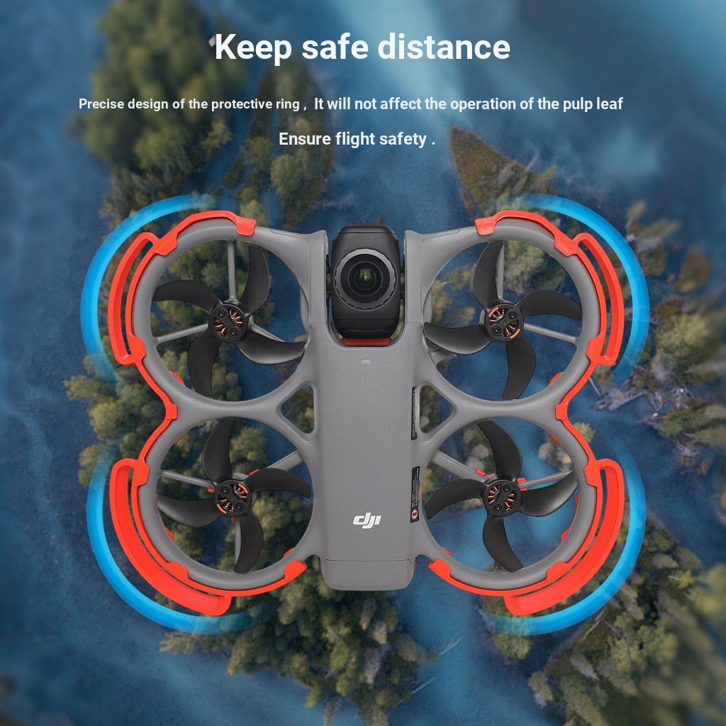 Thích hợp cho DJI AVATA 360 Đế hạ cánh nâng cao Đầu ba chân phía sau Vỏ bảo vệ Phụ kiện giá đỡ