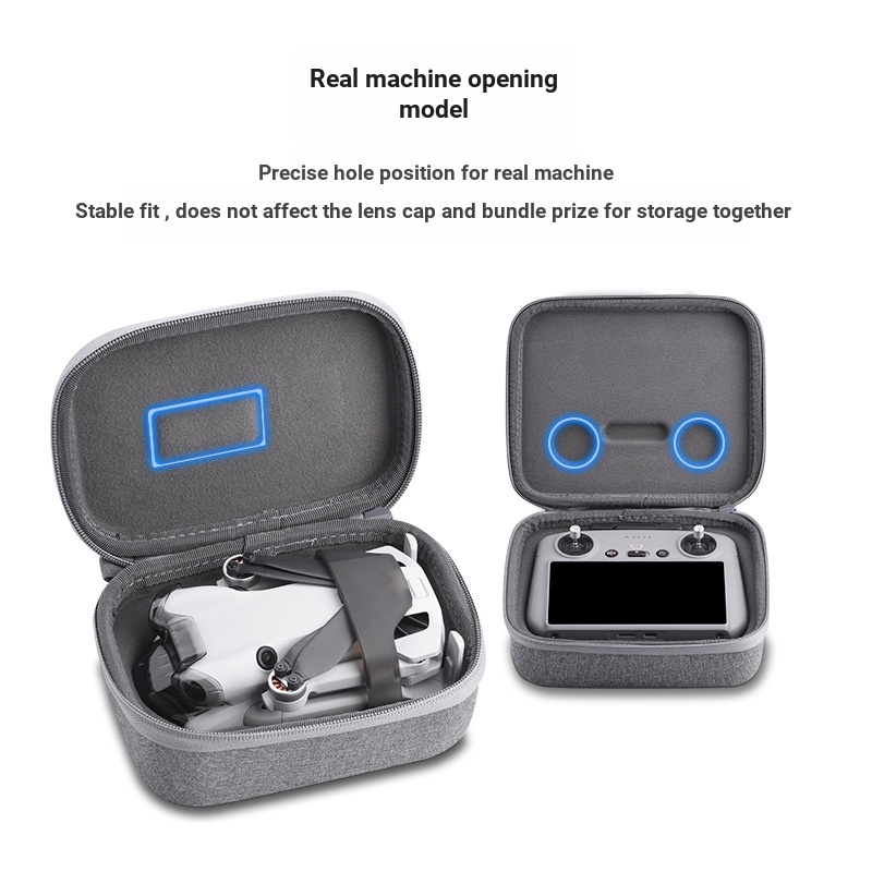 Thích hợp cho túi đựng máy chủ DJI MINI 4 PRO Túi lưu trữ thân xe RC2 với màn hình Túi điều khiển từ xa Phụ kiện hộp di động